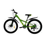 Велосипед CrossBike CALYPSO 24"11" Зеленый