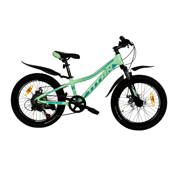 Велосипед Titan DRONE 20"10" Світло Зелений-Синій