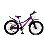 Велосипед Titan DRONE 24"11" Фіолетовий-Чорний