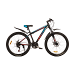 Велосипед Cross FAST 26" 15" Черный-Синий-Красный