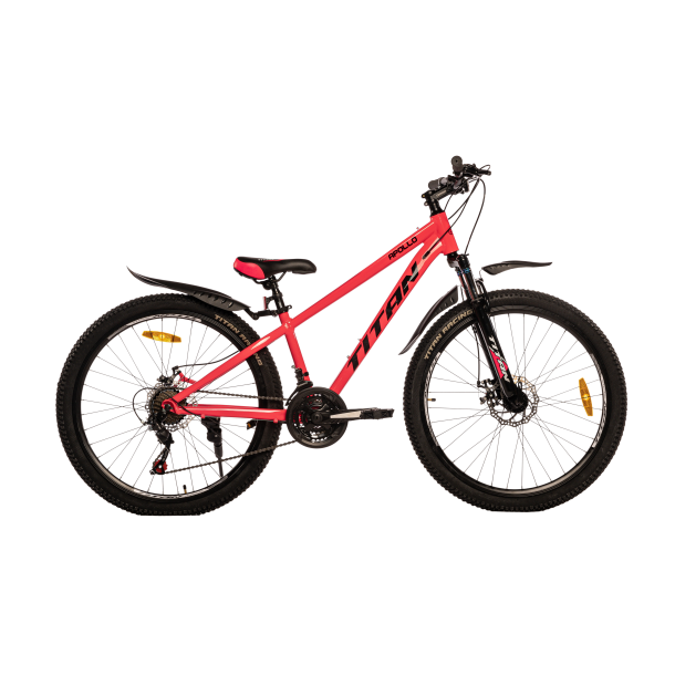Велосипед Titan APOLLO 26"13" Рожевий-Чорний
