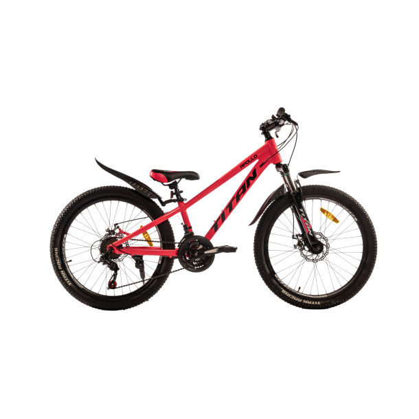 Велосипед Titan APOLLO 24" 13" Рожевий-Чорний