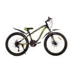 Велосипед Cross RIDER 24" 12" Черный-Зеленый