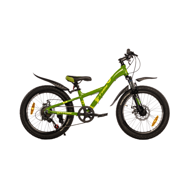 Велосипед Titan CALYPSO 20"10" Зеленый-Желтый
