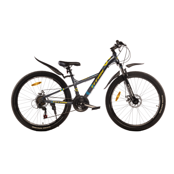 Велосипед Titan CALYPSO 26"13" Серый-Желтый
