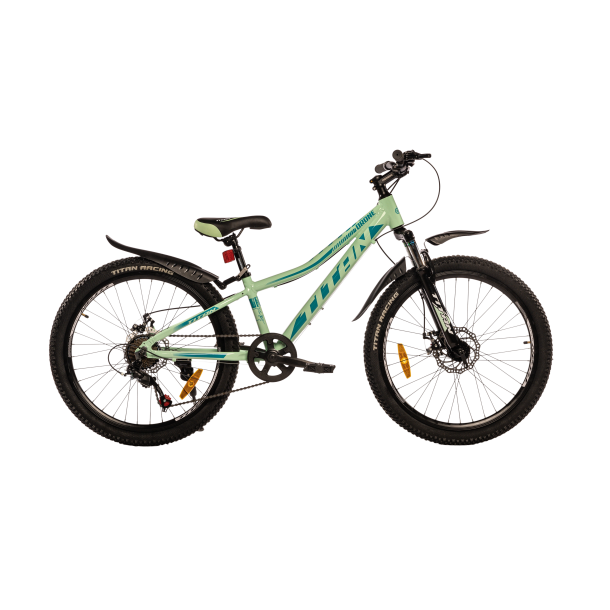 Велосипед Titan DRONE 24"11" Светло Зеленый-Синий
