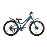 Велосипед Titan BEST MATE 24"11" Блакитний-Фіолетовий