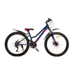 Велосипед Titan BEST MATE 26"13" Темний Синій-Рожевий