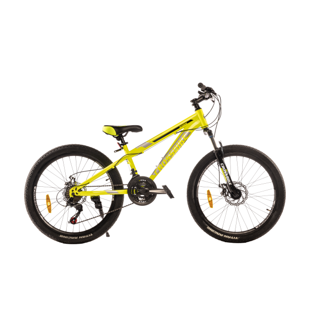 Велосипед CrossBike STORM 24" 13" Желтый