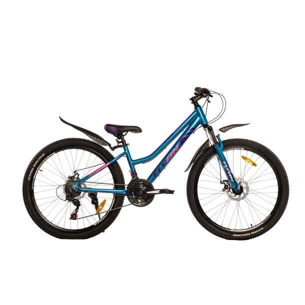 Велосипед Titan BEST MATE 26"13" Блакитний-Фіолетовий