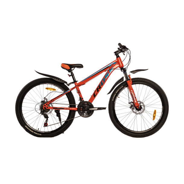 Велосипед Cross FAST 26" 15" Оранжевый-Черный-Синий