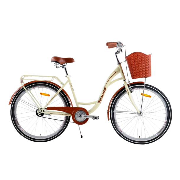 Велосипед Titan Verona 2021 26" 18" Кремовий