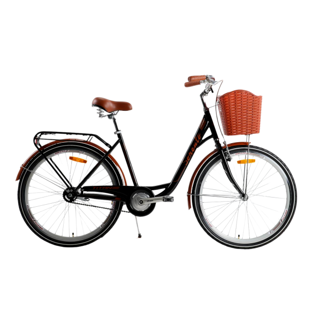 Велосипед Titan Sorento 2021 26" 18" Чорний