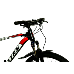 Велосипед Titan Gefest 2022 29" 20" Чорний-Білий-Червоний