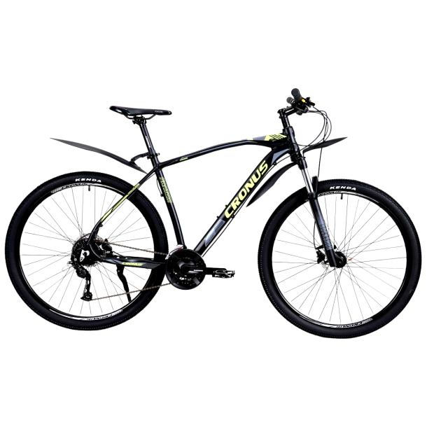 Велосипед Cronus FANTOM 27.5" 19.5" Чорний-Салатовий