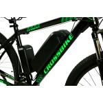 Електровелосипед CrossBike Everest 29"21" Чорний-Зелений
