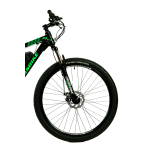 Электровелосипед CrossBike Everest 29"21" Чёрный-Зеленый