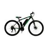 Електровелосипед CrossBike Everest 29"21" Чорний-Зелений
