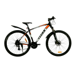 Велосипед Titan Gefest 2022 29" 20" Чорний-Білий-Помаранчевий