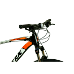 Велосипед Titan Gefest 2022 29" 20" Чорний-Білий-Помаранчевий