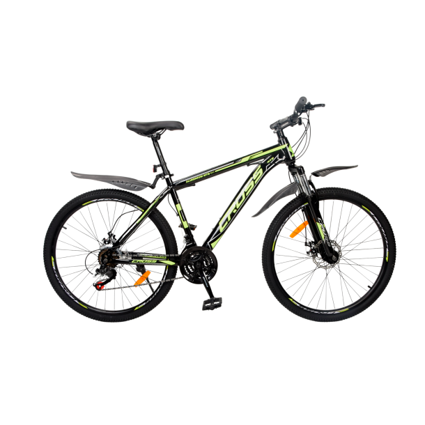Велосипед CROSS Stinger 27.5" 18" Чорний-Жовтий