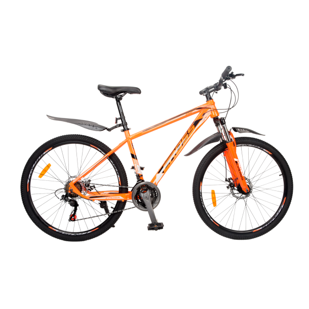 Велосипед Cross Kron 27.5" 17" Черно-Оранжевый