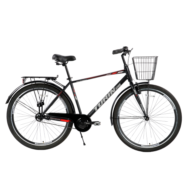 Велосипед Titan Turin 28" 18" Черный-Красный