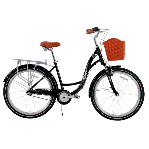 Велосипед Titan Bergamo NX 3 sp 26" 17" Чорний