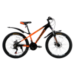 Велосипед Cross Flash 2024 24" 12" Оранжевый-Черный