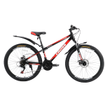 Велосипед Cross Focus 26" 13" Черный- Красный