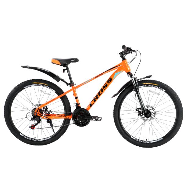 Велосипед Cross Focus 26" 13" Оранжевый