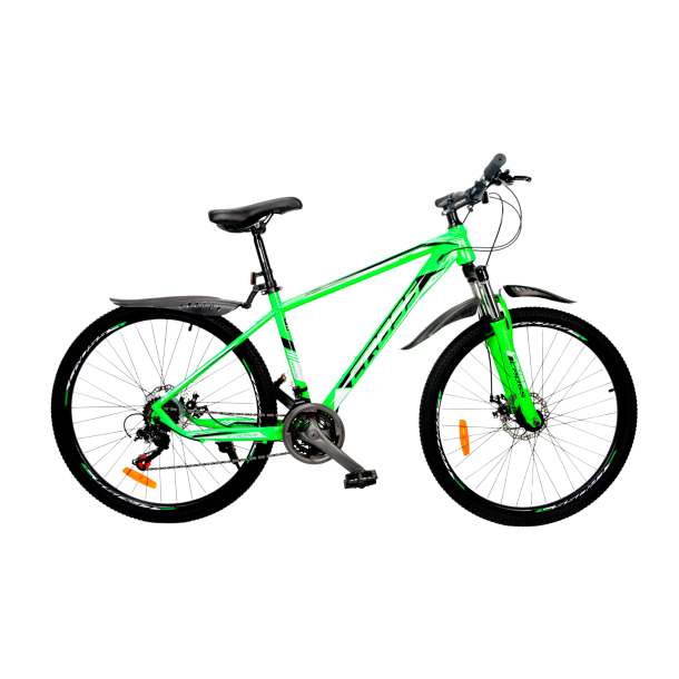 Велосипед Cross Kron 27.5" 17" Черно-Зеленый