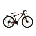 Велосипед CROSS Tracker 26" 17" Чорний-Червоний (new)