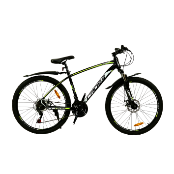 Велосипед CrossBike Tracker 29" 18" Черный-Желтый