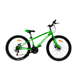Велосипед CROSSBIKE Spark D-Steel 2024 24" 11" Зелений