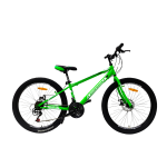 Велосипед CROSSBIKE Spark D-Steel 2024 24" 11" Зеленый