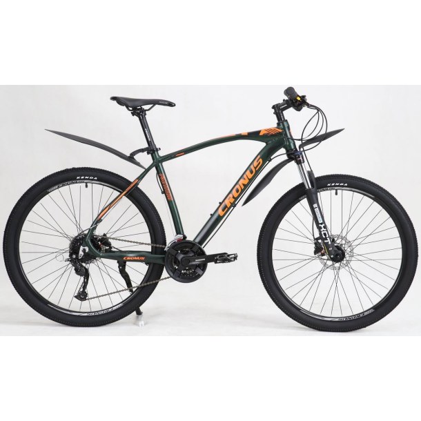 Велосипед Cronus FANTOM 27.5" 19.5" Черный-Оранжевый