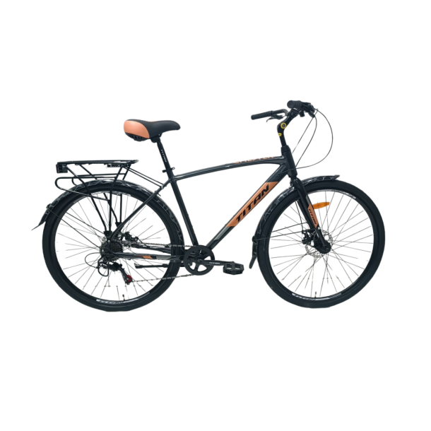 Велосипед Titan Chester 28" 19" Сірий-Коричневий