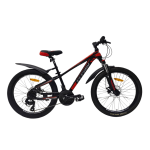 Велосипед Titan FOX 24" 12" Чорний-Червоний