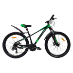 Велосипед Titan FOX 26" 13" Чорний-Зелений