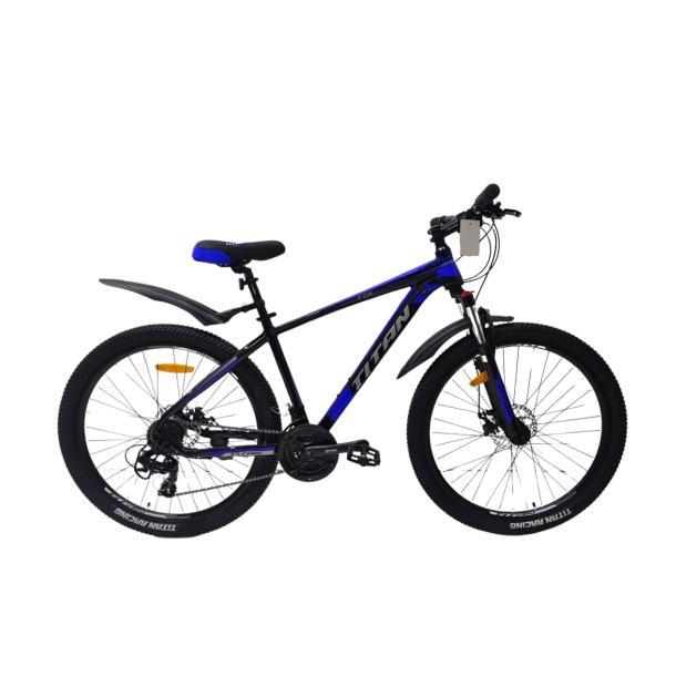 Велосипед Titan FOX 27.5" 17" Черный-Синий