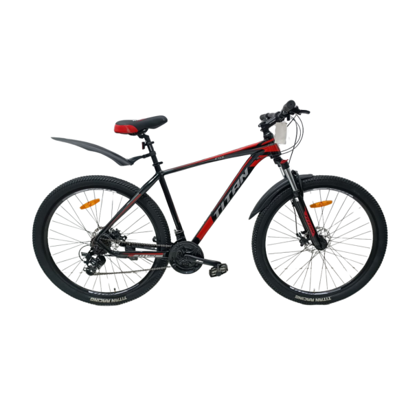 Велосипед Titan FOX 29" 20" Чорний-Червоний