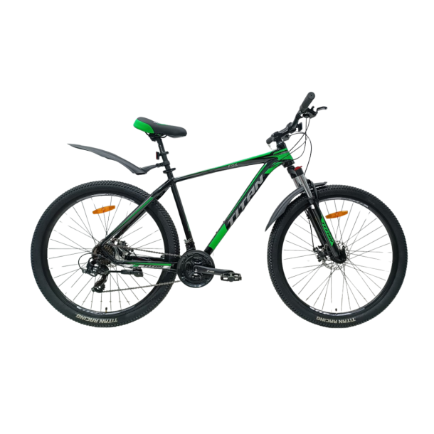 Велосипед Titan FOX 29" 20" Черный-Зеленый