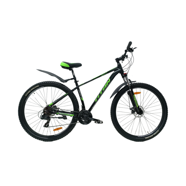 Велосипед Titan FOX 30.5" 18" Черно-неоновый-зеленый