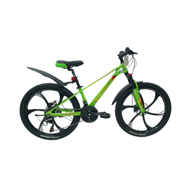 Велосипед Titan Magic 24" 11" Зеленый-Желтый