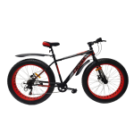 Велосипед Cross Defender 26*4.9" 19" Черный-Красный