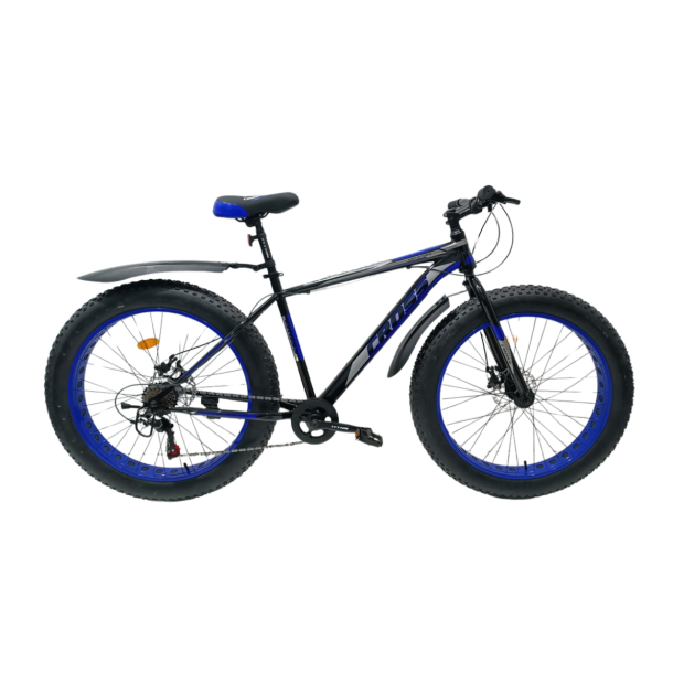 Велосипед Cross Defender 26*4.9" 19" Черный-Синий