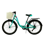 Велосипед Cross Betty 24 "11" Світло зелений-Блакитний