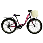 Велосипед Cross Betty 24 "11" Фіолетовий-Рожевий
