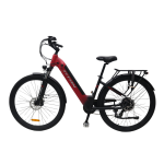Електровелосипед E-Titan Genesis 29" 16" Червоний-Чорний